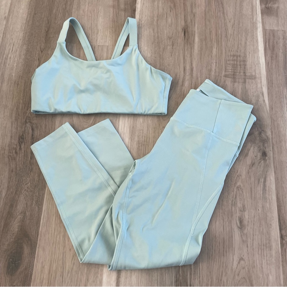 Girlfriend Collective Sports Bra + Leggings Medium